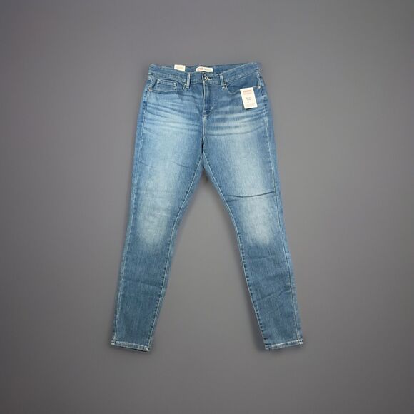 NWT Signature by Levi Strauss & Co. Mid-Rise Skinny Jeans, Blue 12 W 31 - Picture 1 of 8
